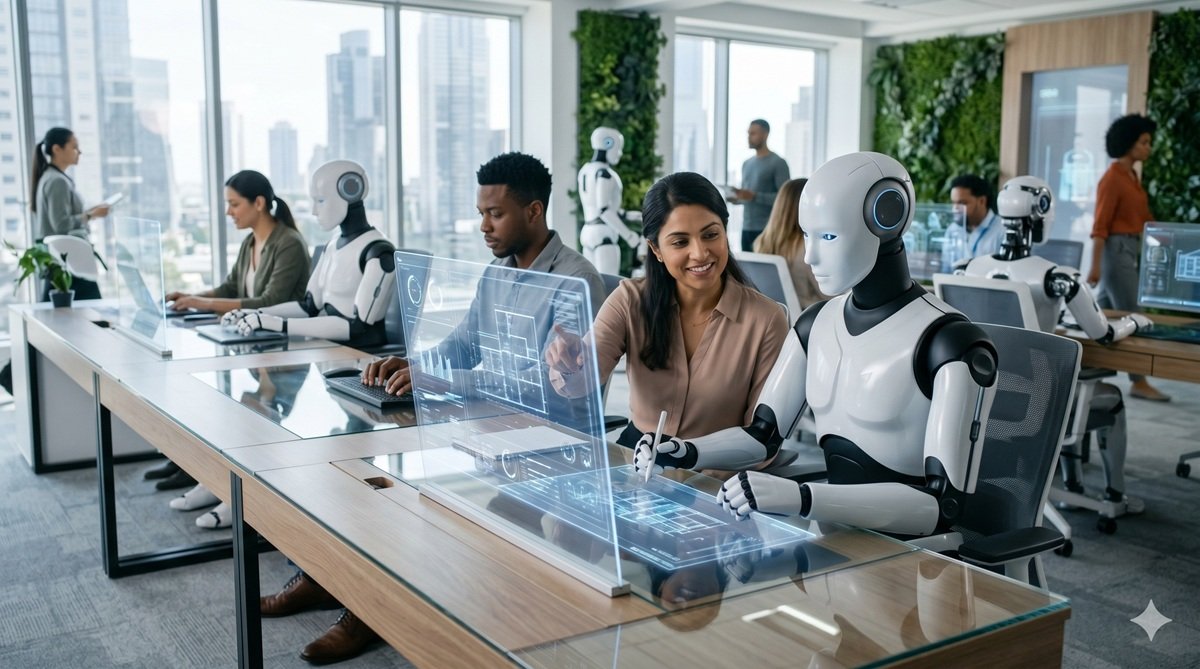 By 2030, Your Office Might Have Robots Sitting Next to You!
